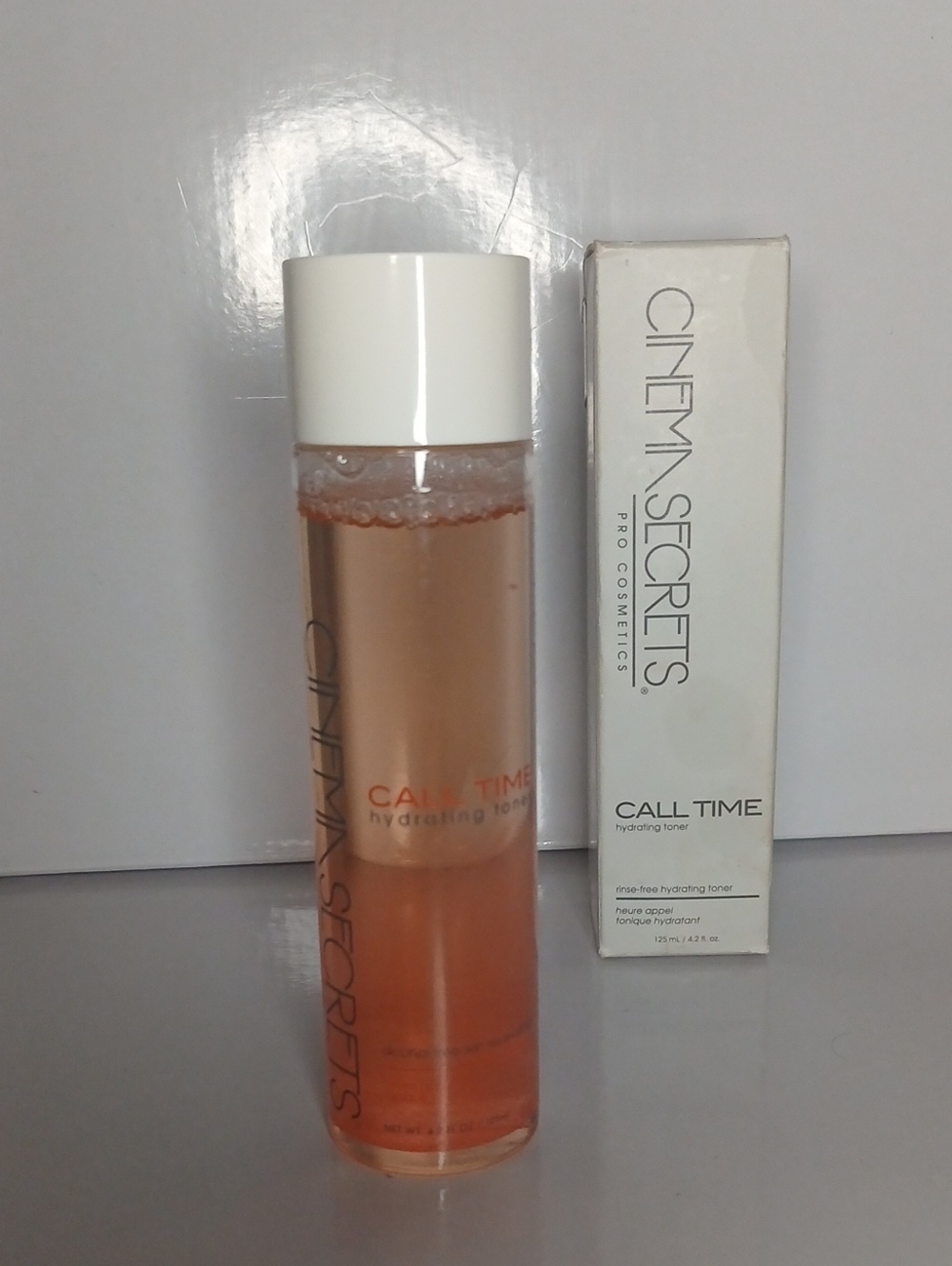 NIB 4.2 Oz Cinema Secrets- Call Time Hydrating Toner